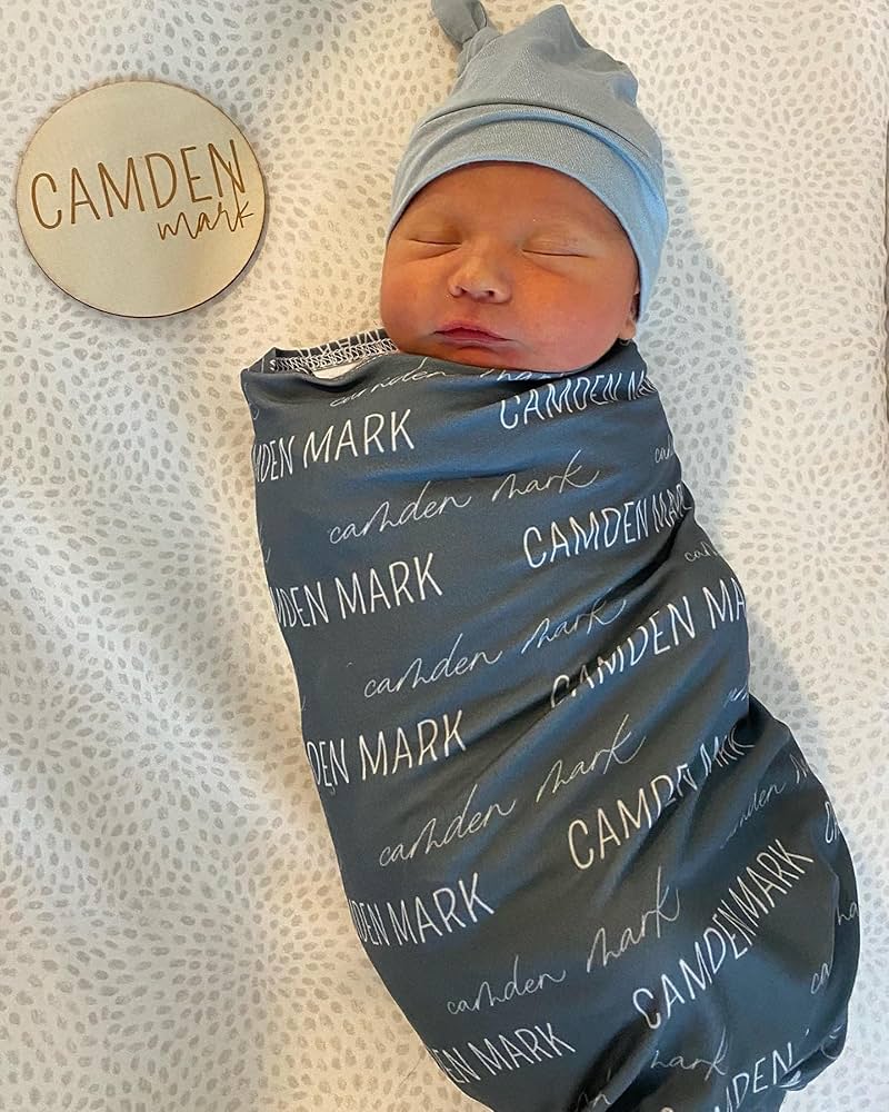 Personalized Baby Blanket with Name for Boys and Girls, Monogrammed Baby  Blanket, Name Swaddle Blanket, Personalized Baby Gift, Customized Baby Girl  ...